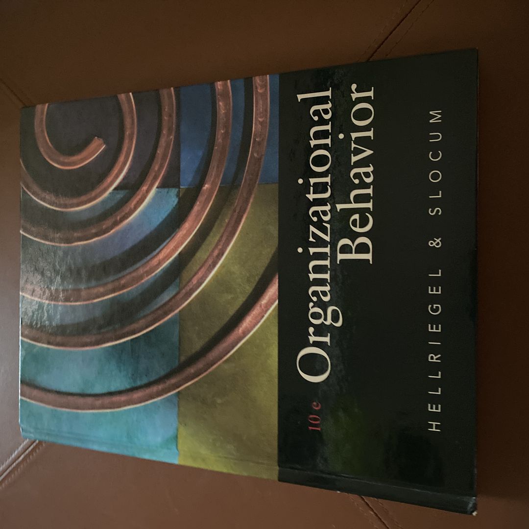 Organizational Behavior