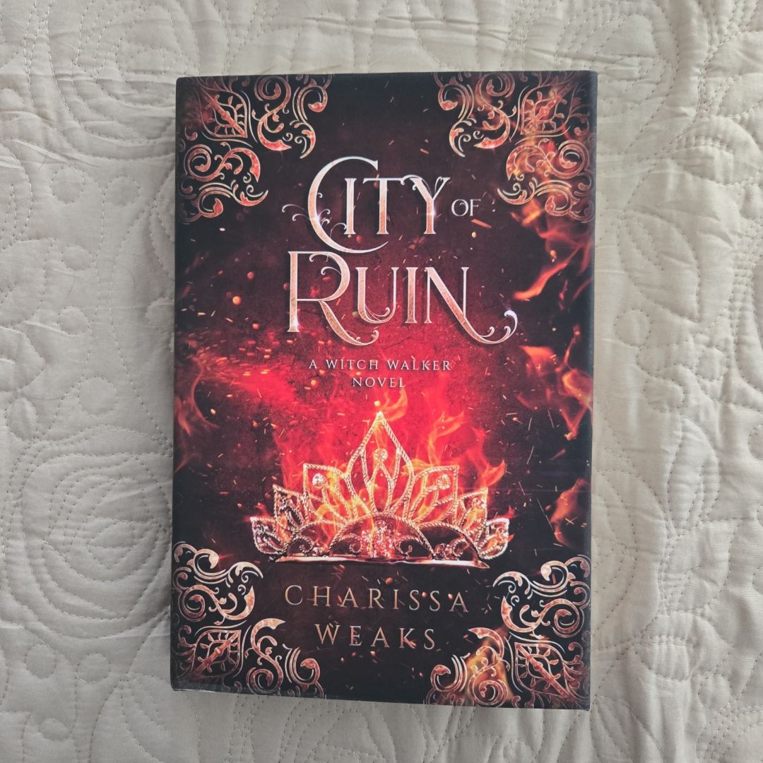 City of Ruin with Fever Lilac Candle 