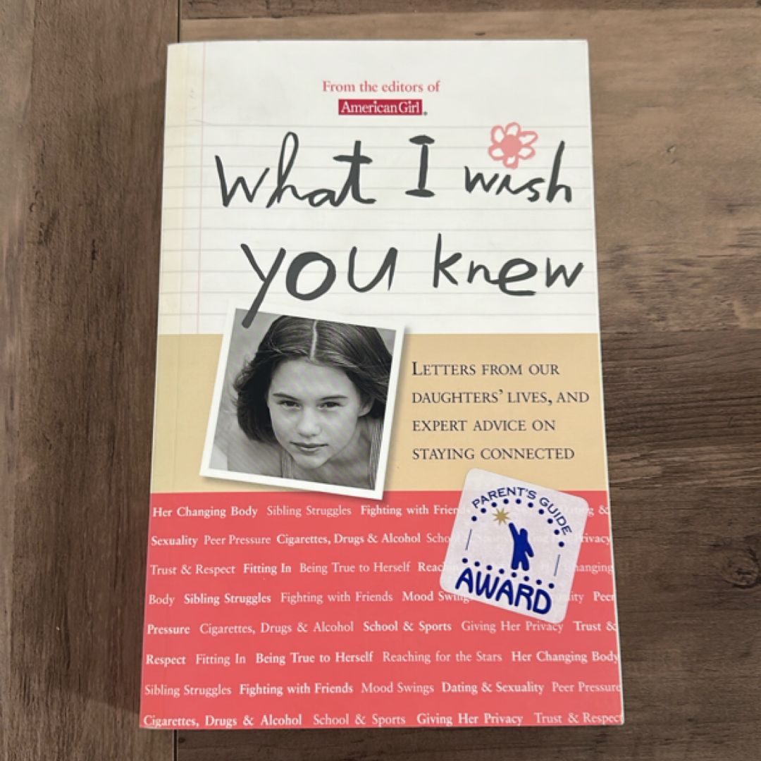 What I Wish You Knew