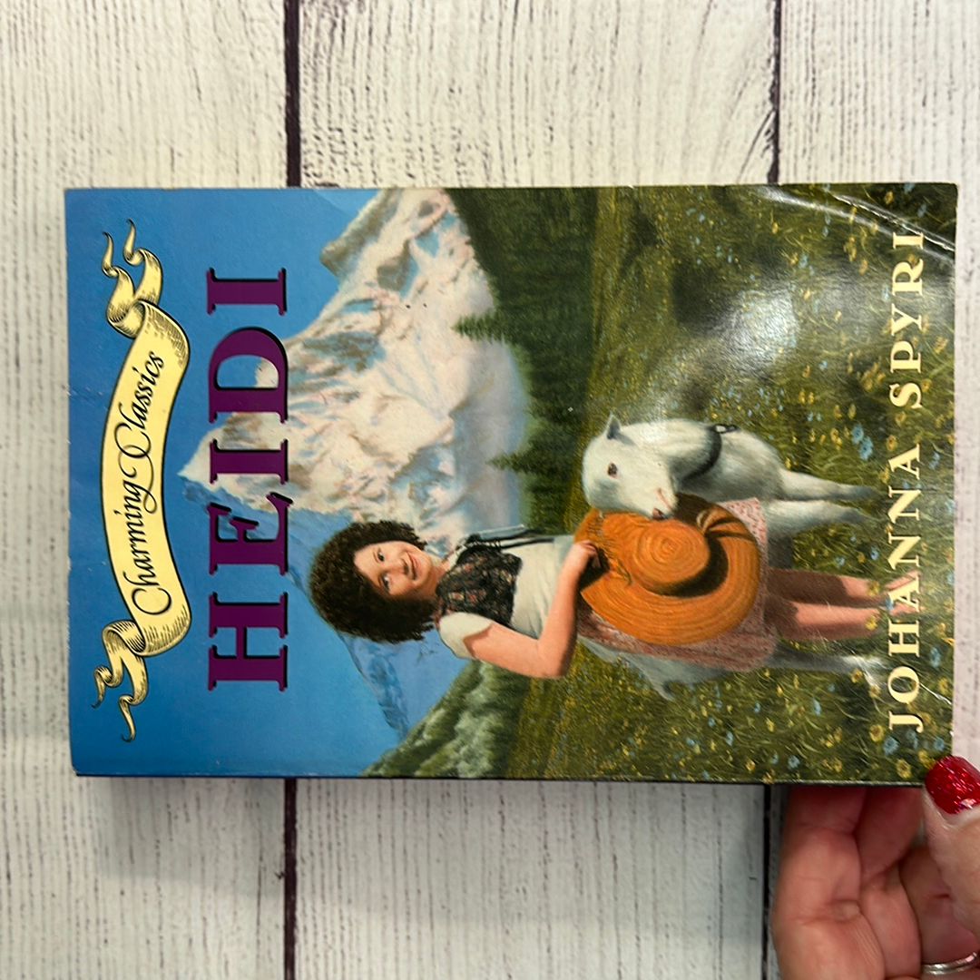 Heidi Book and Charm