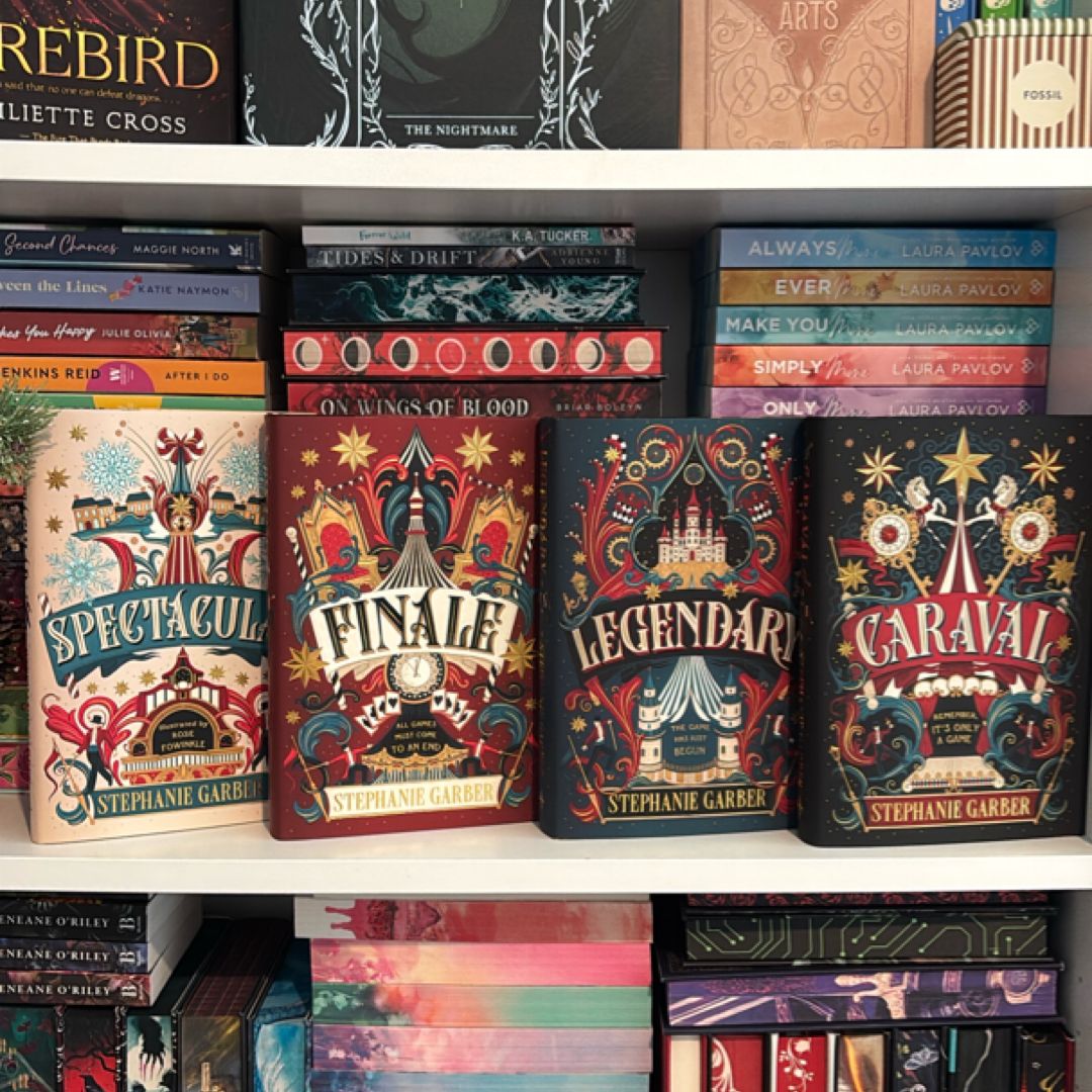 Caraval, Legendary, Finale, Spectacular - Fairyloot Iron Edition