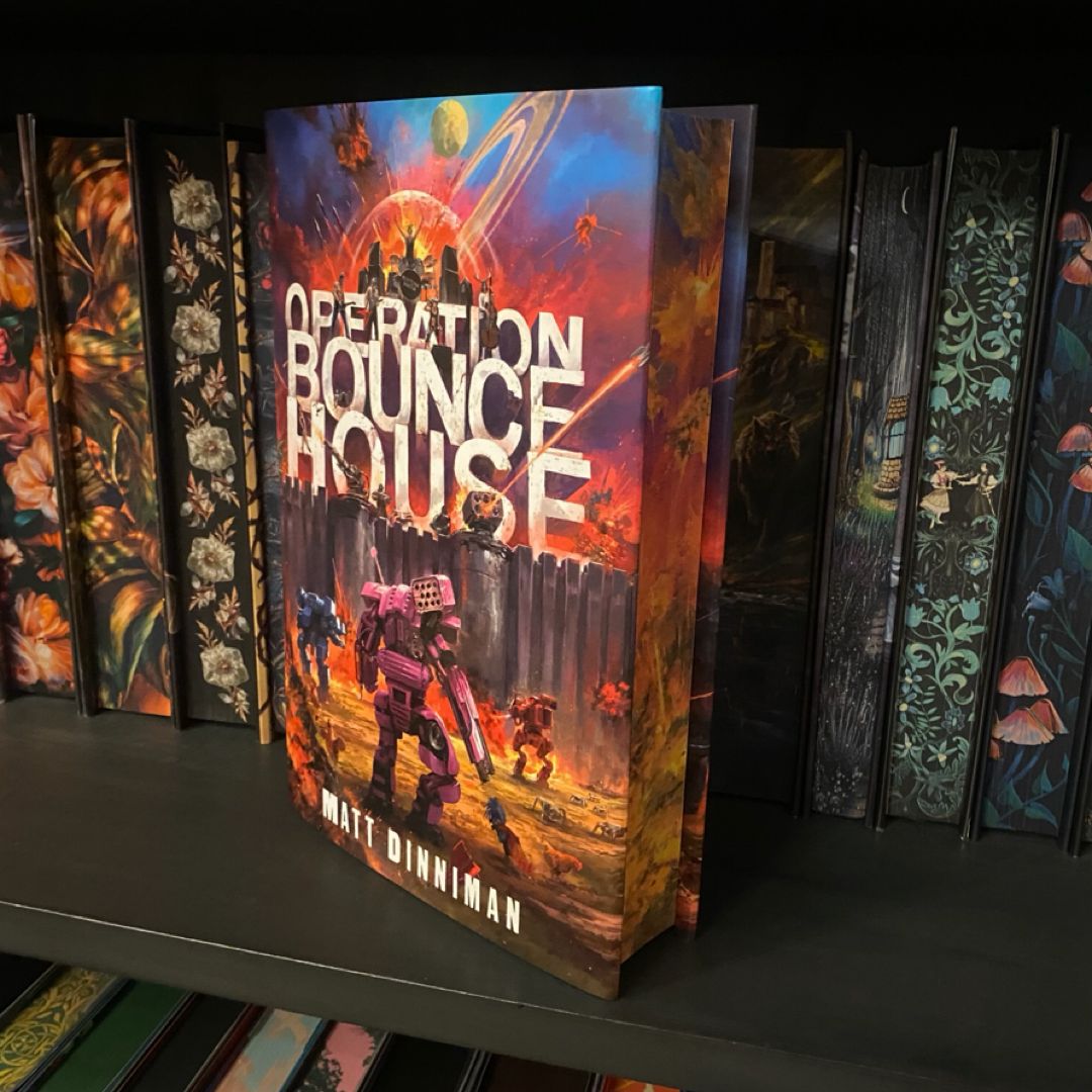 The Broken Binding Operation Bounce House! New! Signed! 