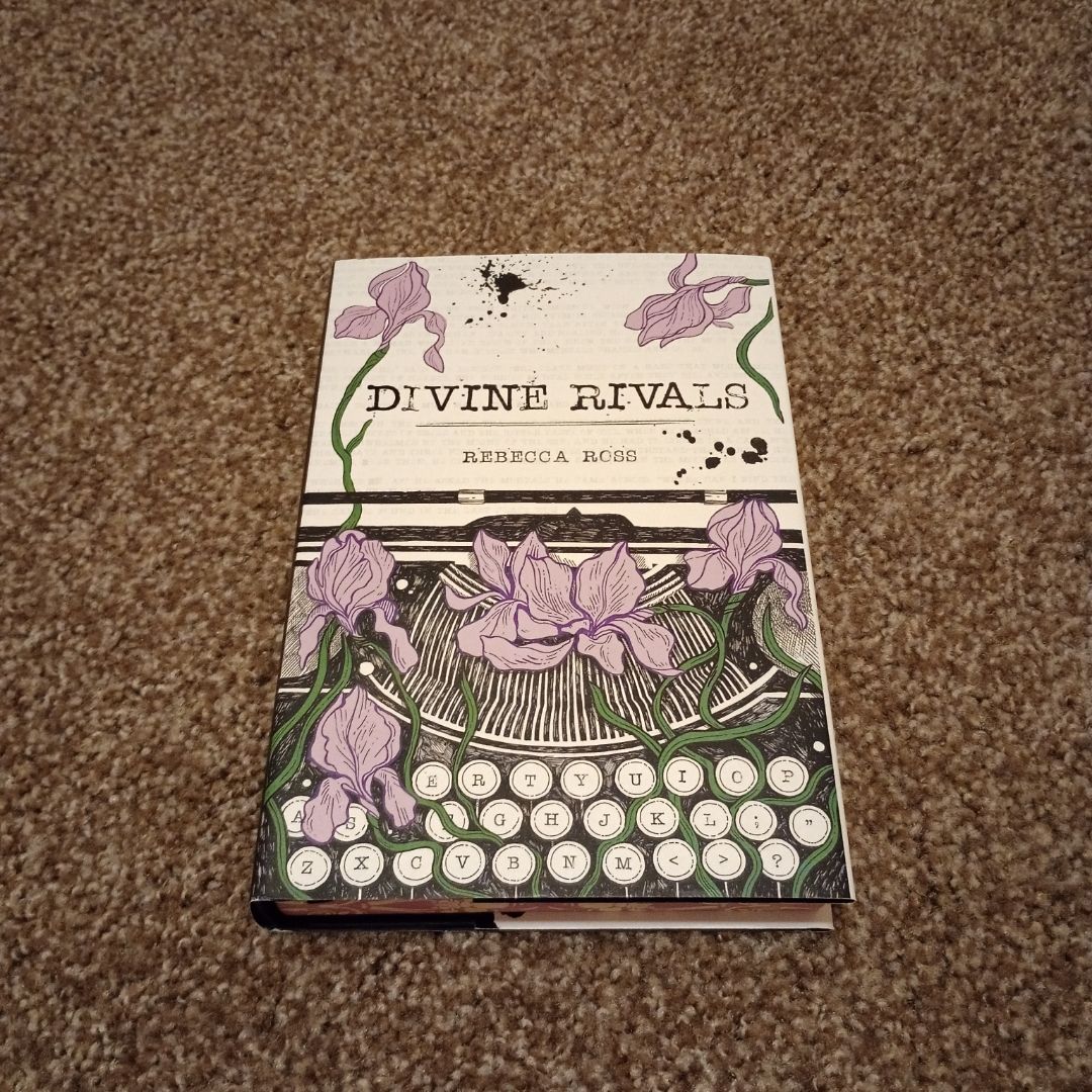 Owlcrate Divine Rivals by Rebecca Ross 