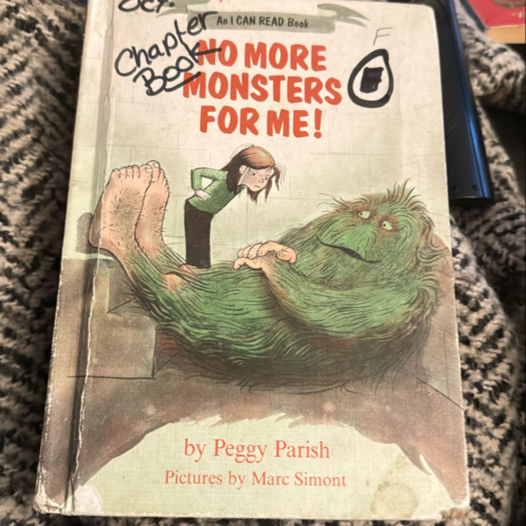 No More Monsters for Me! by Peggy Parish, Hardcover | Pangobooks