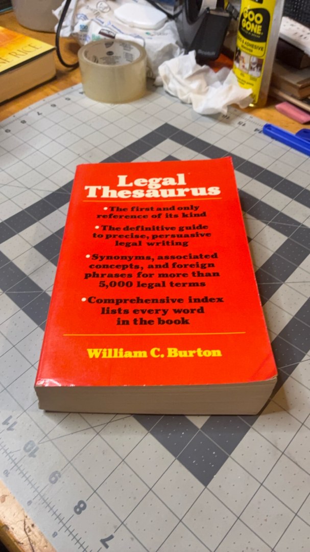 The Legal Thesaurus