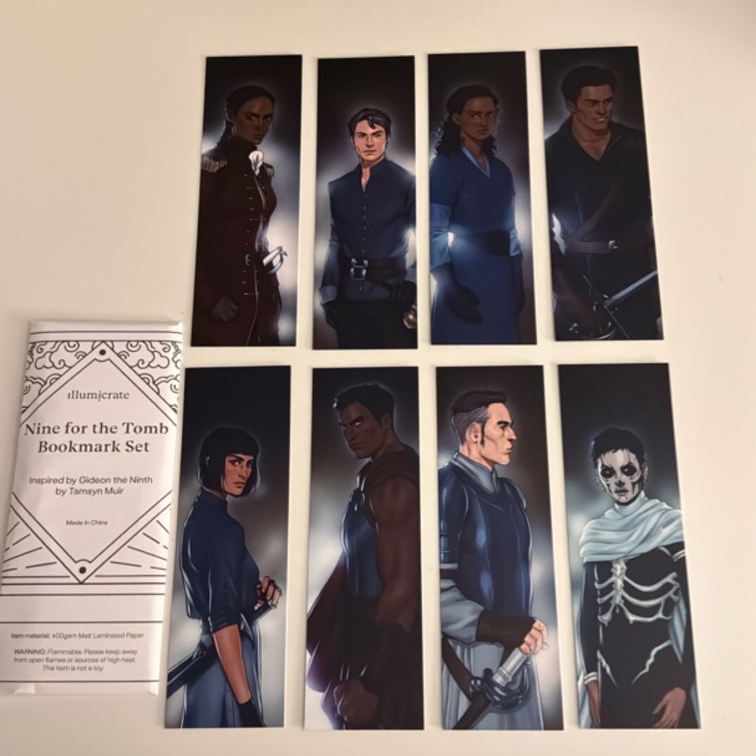 Gideo the Ninth Bookmarks