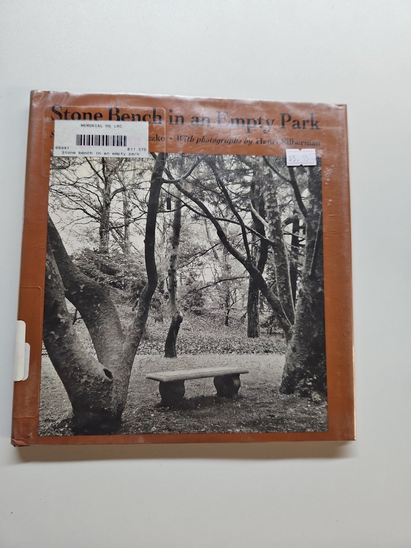Stone Bench in an Empty Park