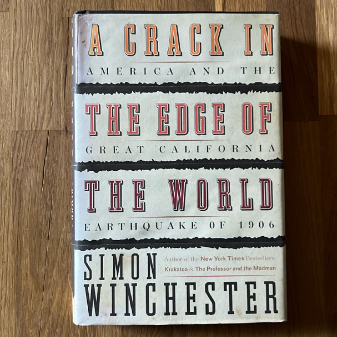 A Crack in the Edge of the World (FIRST EDITION)