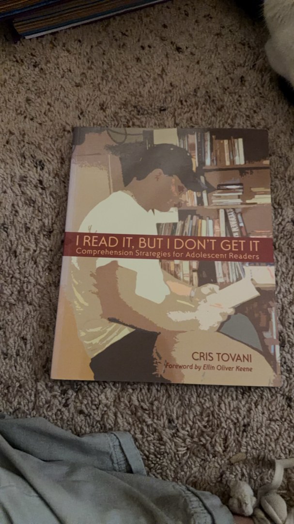 I Read It, but I Don't Get It