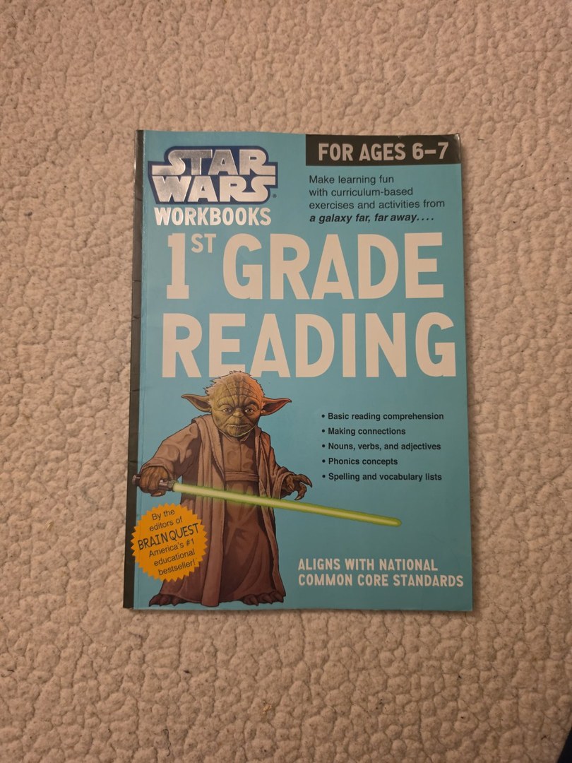 Star Wars Workbook: 1st Grade Reading