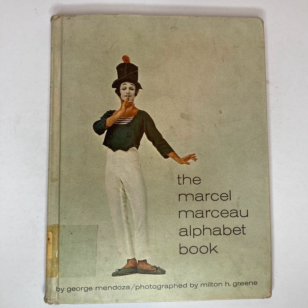 The Marcel Marceau Alphabet Book (First Edition 1970)