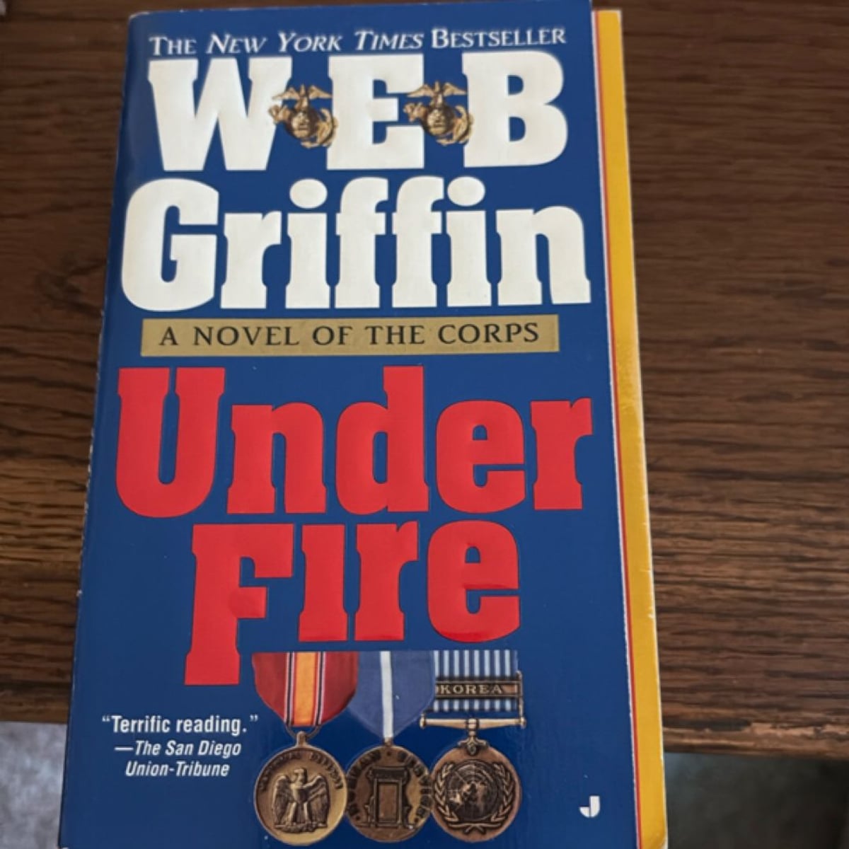 Under Fire by Web Griffin, Paperback | Pangobooks