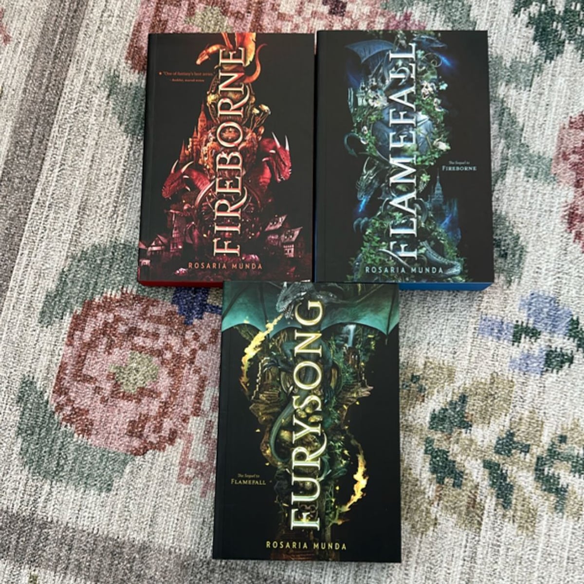 fireborne (walmart exclusive sprayed edge) | PangoBooks
