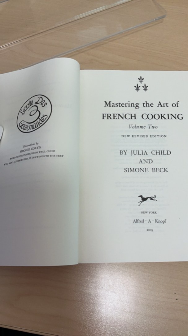 Mastering the Art of French Cooking, Volume 2