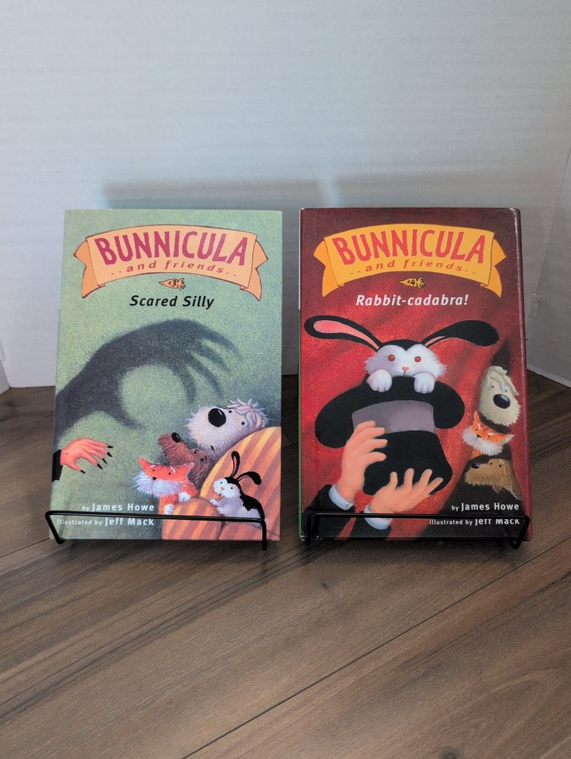 Bunnicula and Friends Ready to Read Level 3 Bundle, #3 Scared Silly #4 Rabbit-cadabra!