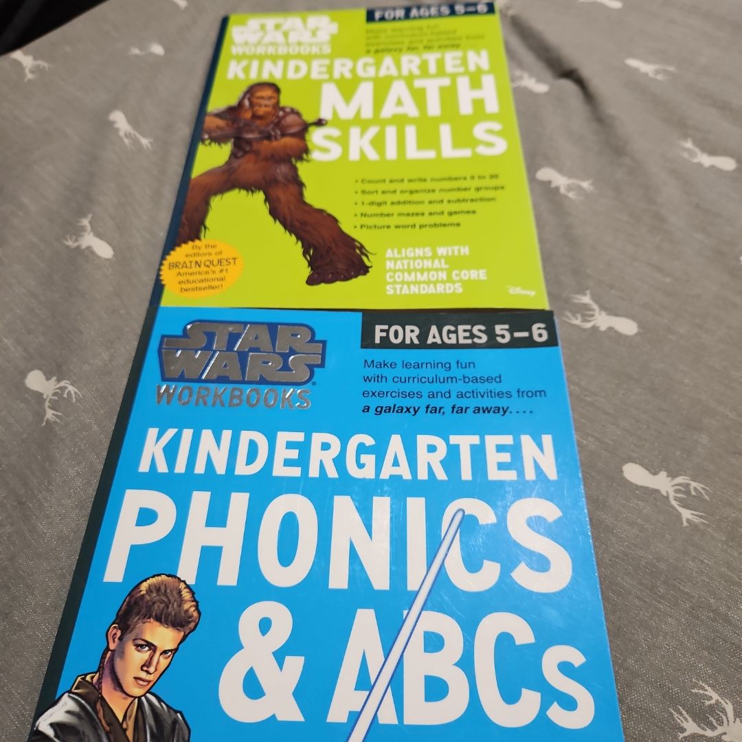 Star Wars Workbook: Kindergarten Phonics and ABCs