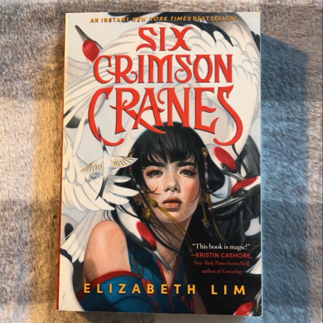 Six Crimson Cranes