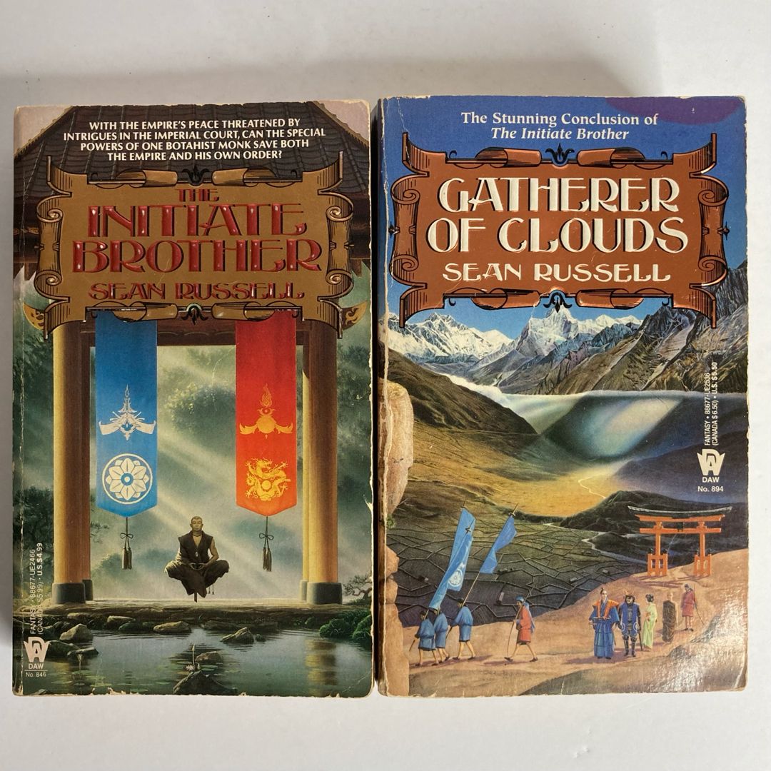 2 Book Set: The Initiate Brother and Gatherer of Clouds