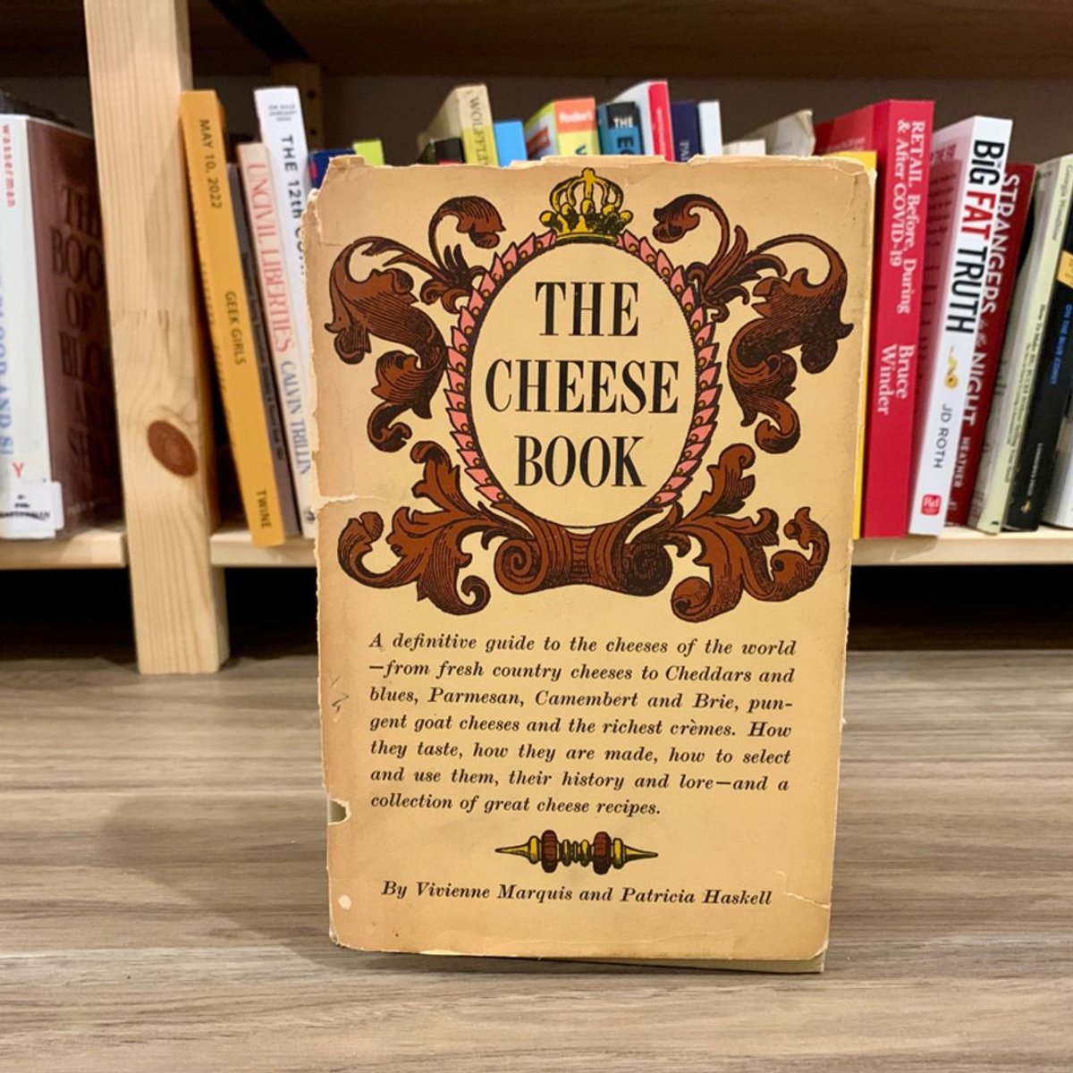 The Cheese Book by Patricia Haskell, Vivienne Marquis