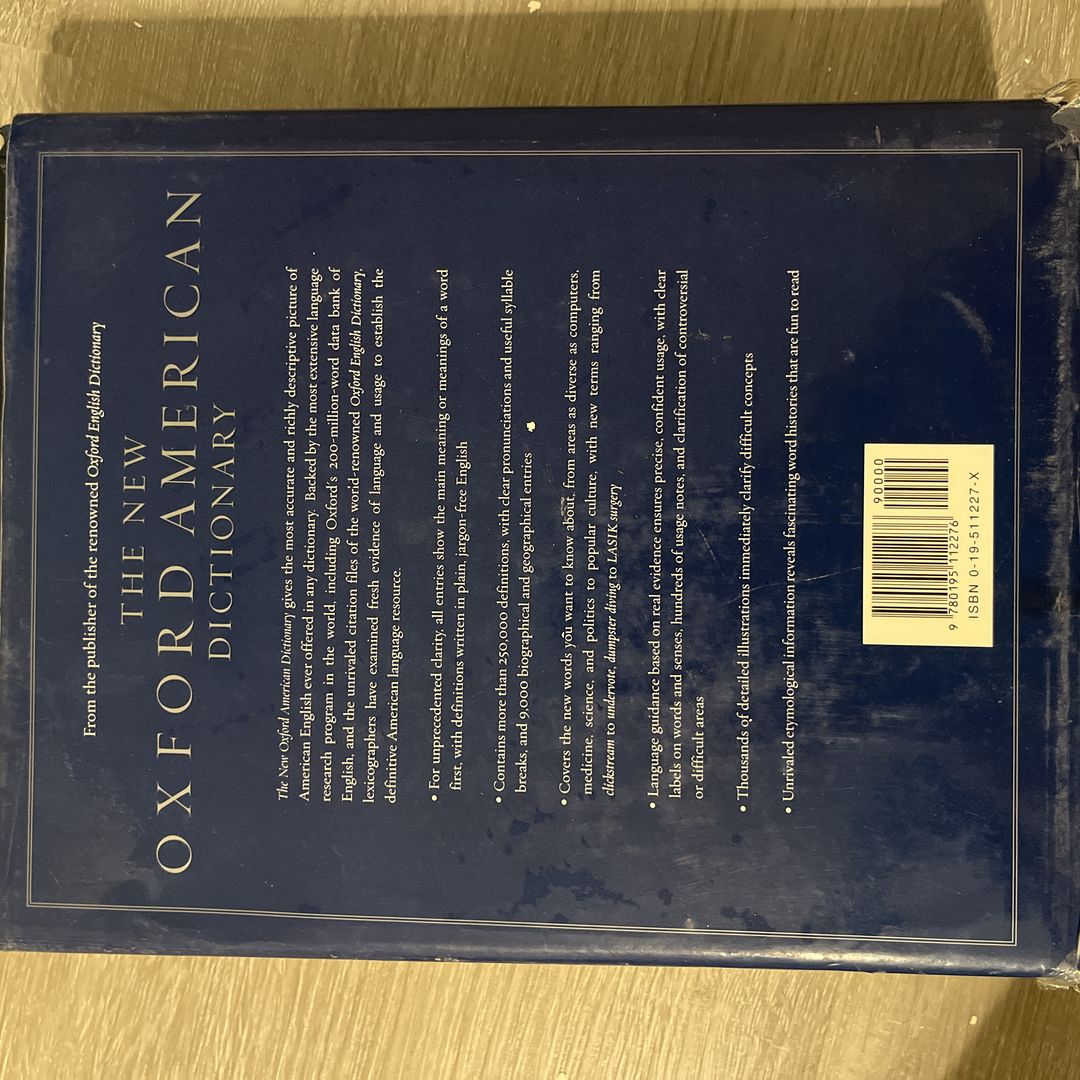 The New Oxford American Dictionary by Elizabeth J. Jewell