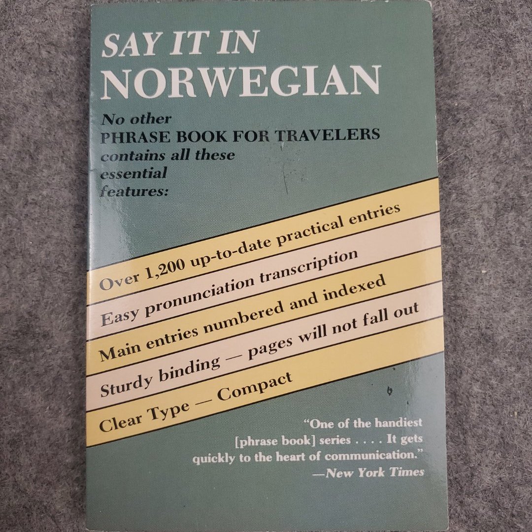 Say It in Norwegian