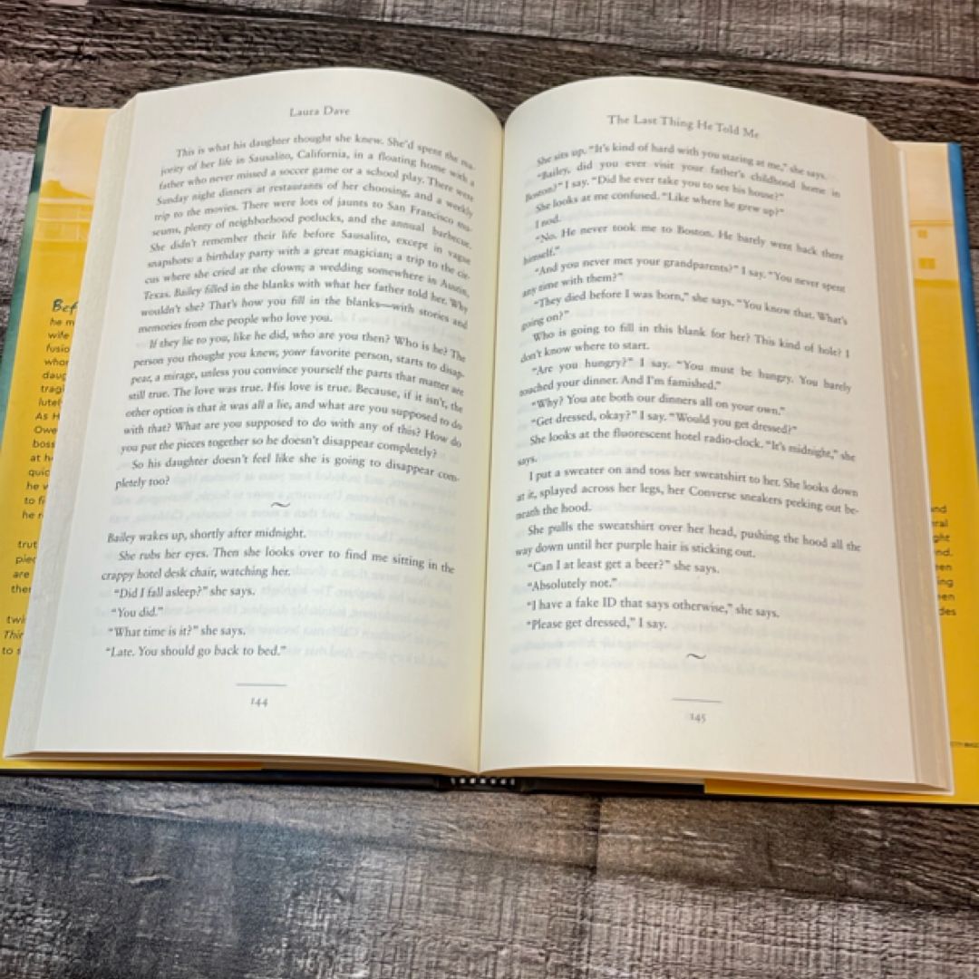 The Last Thing He Told Me