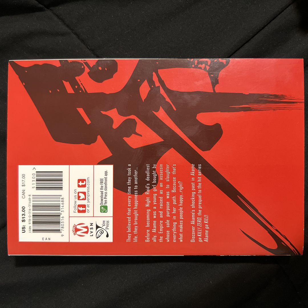 Akame Ga KILL! ZERO, Vol. 1