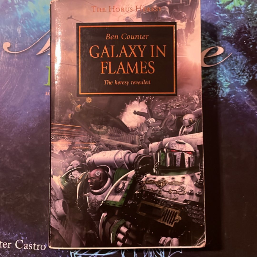 Galaxy in Flames