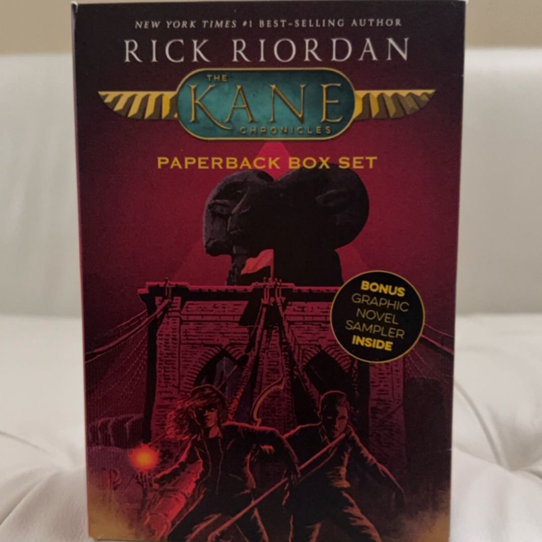 Kane Chronicles, the Paperback Box Set (the Kane Chronicles Box Set with Graphic Novel Sampler)