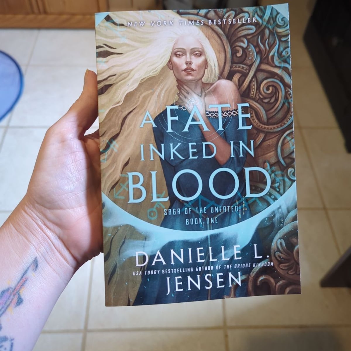 A Fate Inked in Blood by Danielle L. Jensen, | PangoBooks
