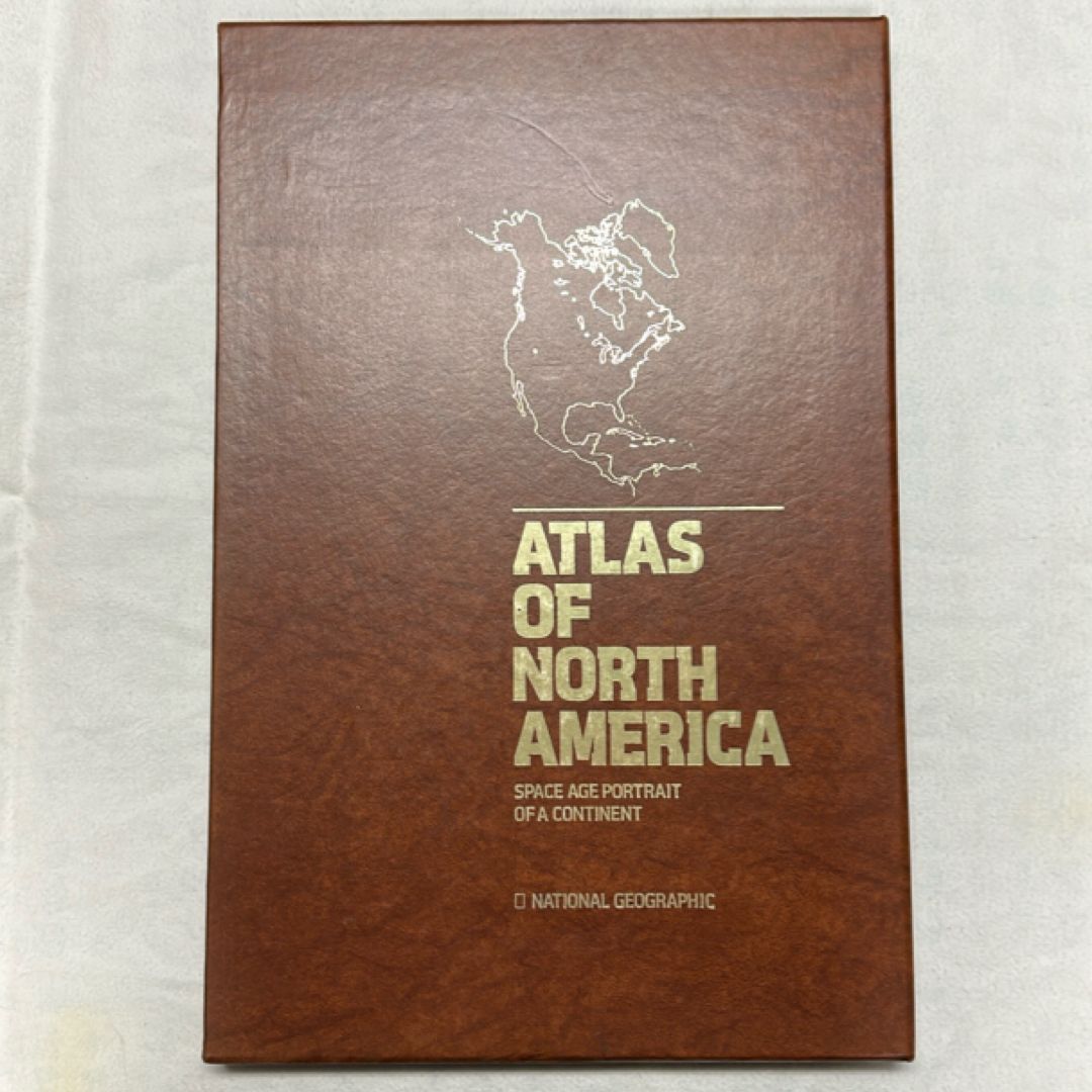 Atlas of North America space-age portrait of a continent