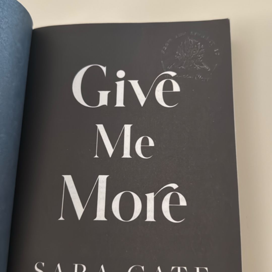 Give Me More by Sara Cate, Paperback Pangobooks