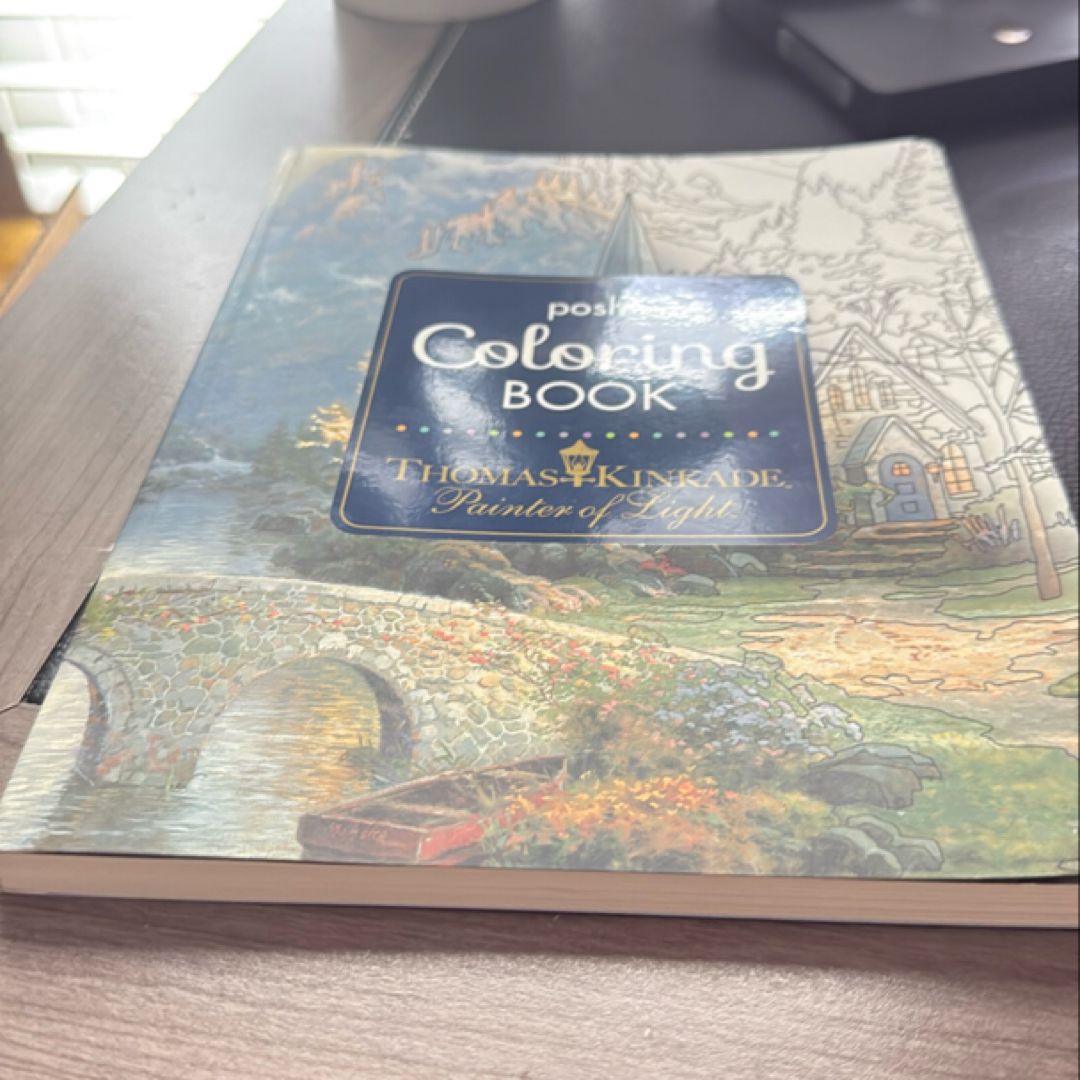 Posh Adult Coloring Book: Thomas Kinkade Designs for Inspiration and Relaxation
