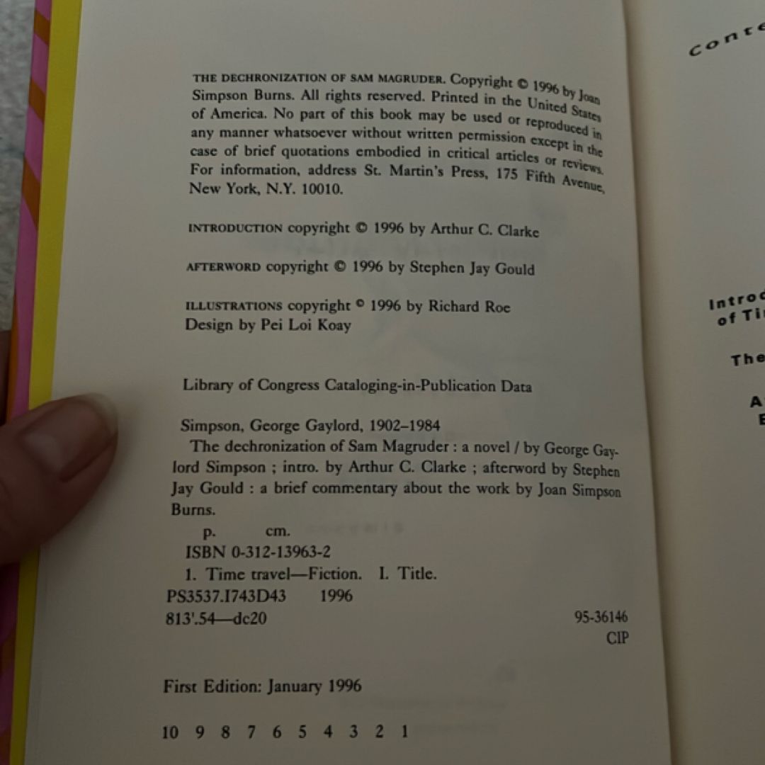 The Dechronization of Sam Magruder