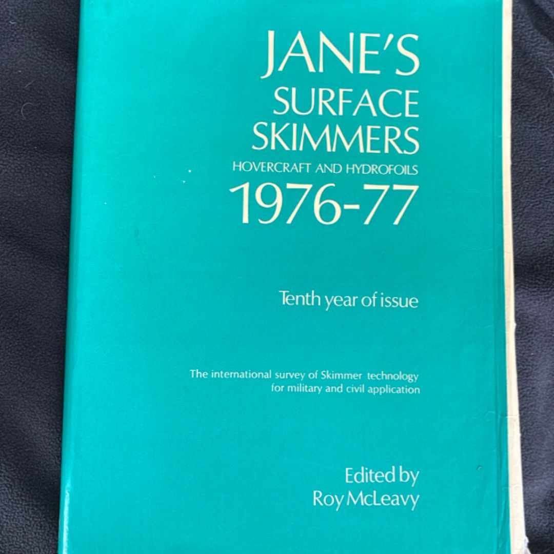 Jane's Surface Skimmers 1976-77