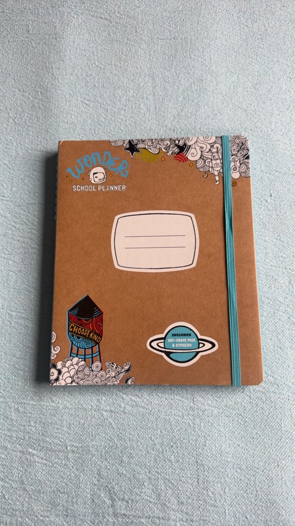 WONDER SCHOOL PLANNER.