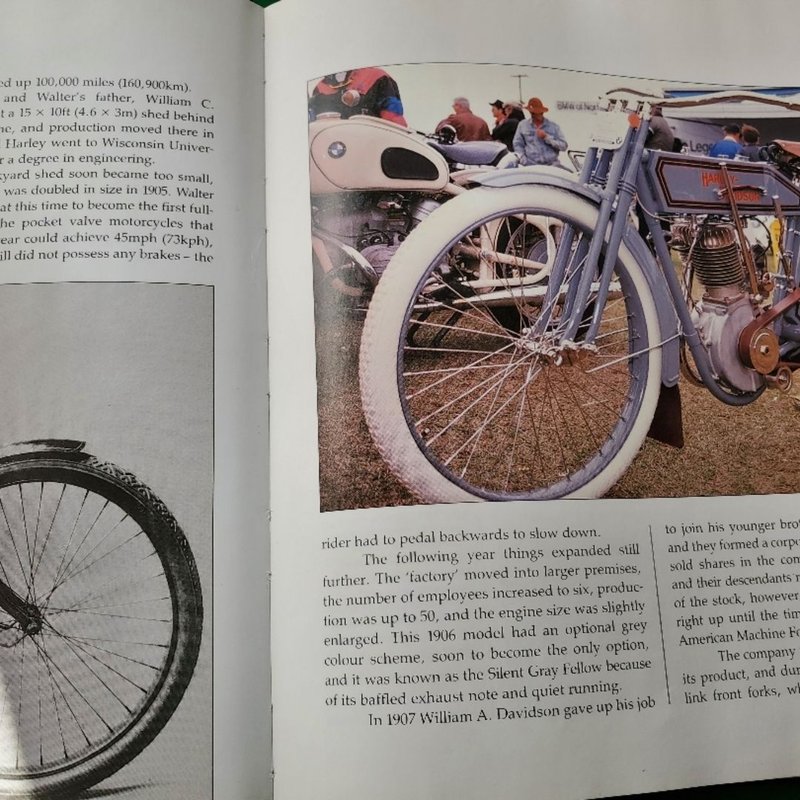 Rolling Thunder The Harley-Davidson Legend 1992 Hardcover Book