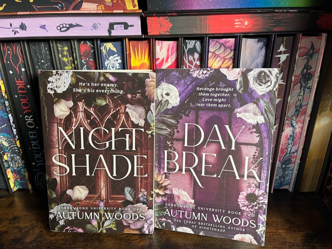 Sorrow Song University Series 1 & 2 by Autumn Woods Night Shade and Day Break