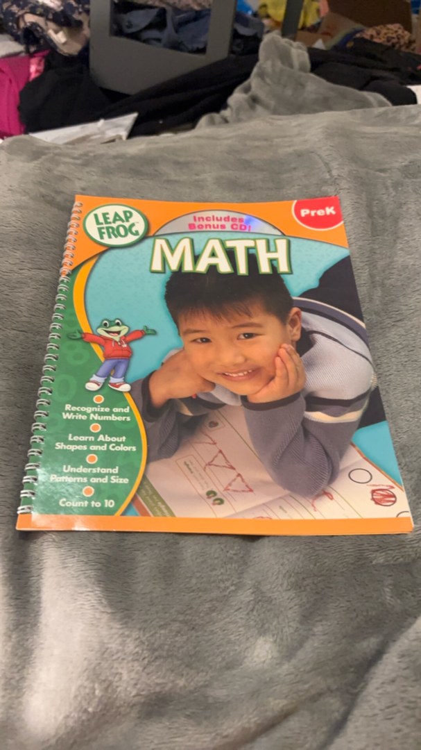 Leap Frog Pre-K Math Workbook
