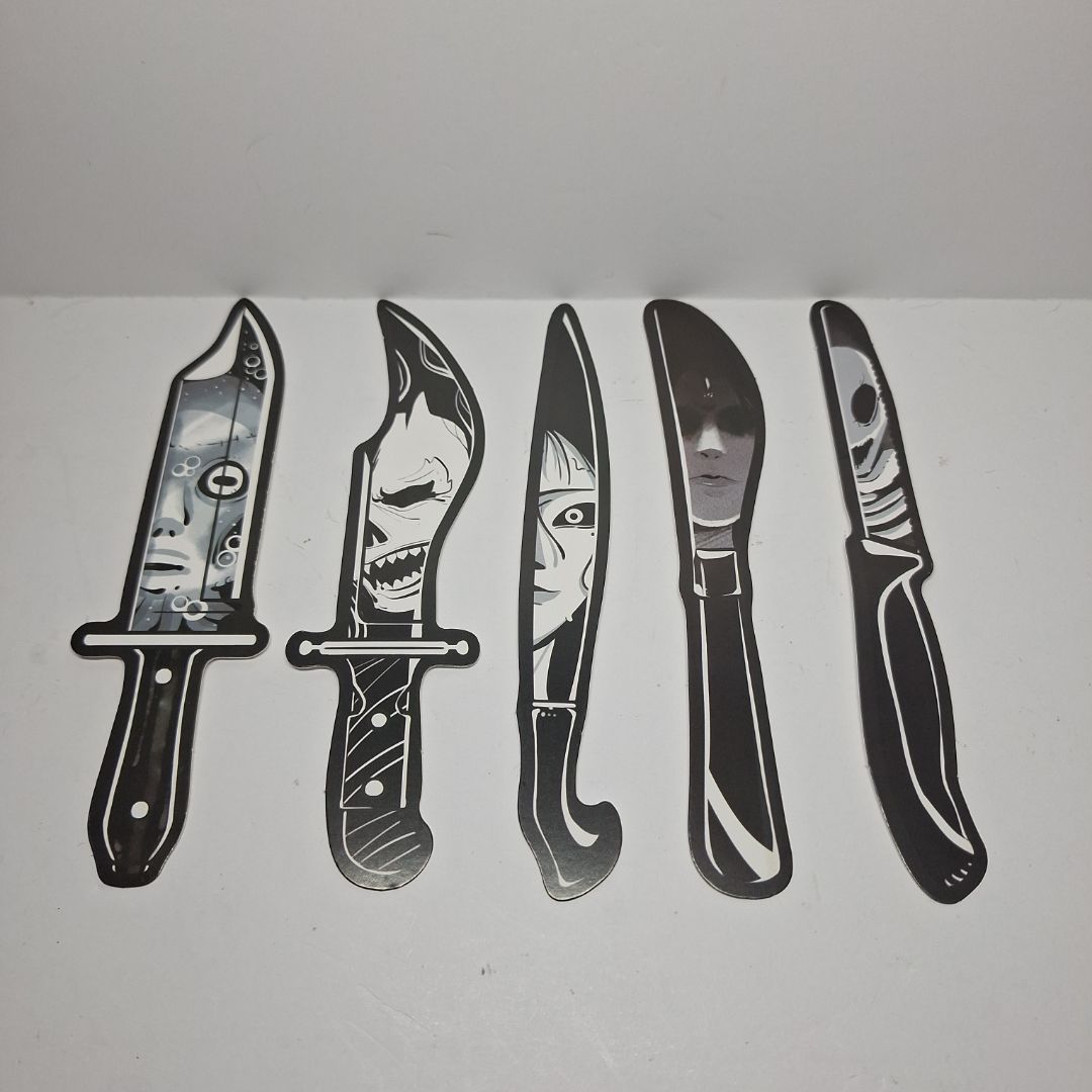 5 Horror Bookmarks Lot #5