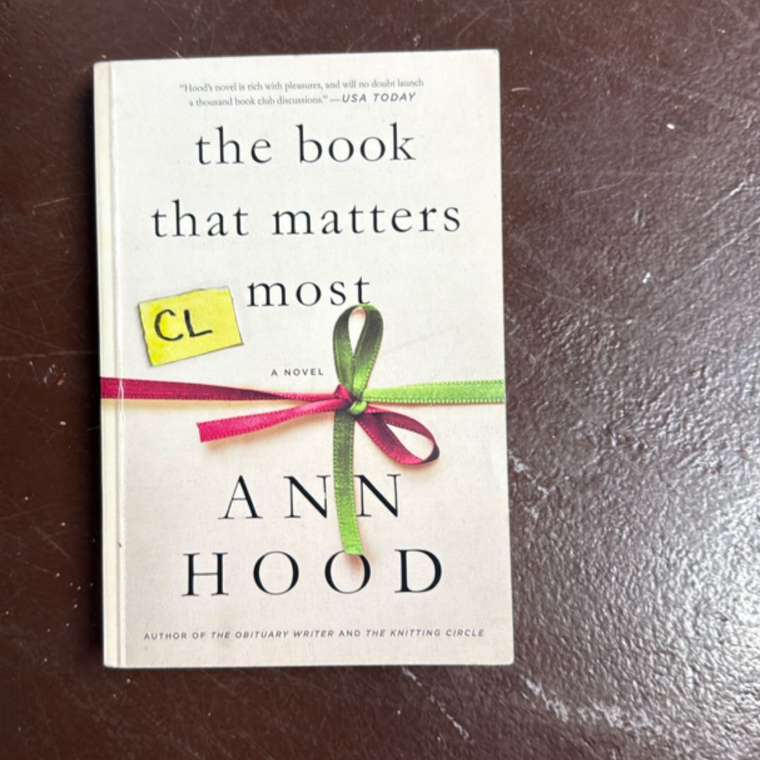 The Book That Matters Most