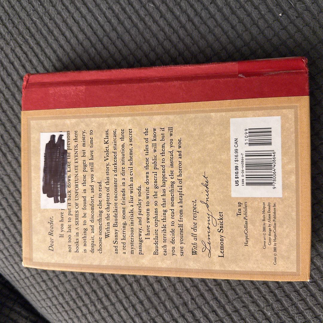 A Series of Unfortunate Events #6: the Ersatz Elevator