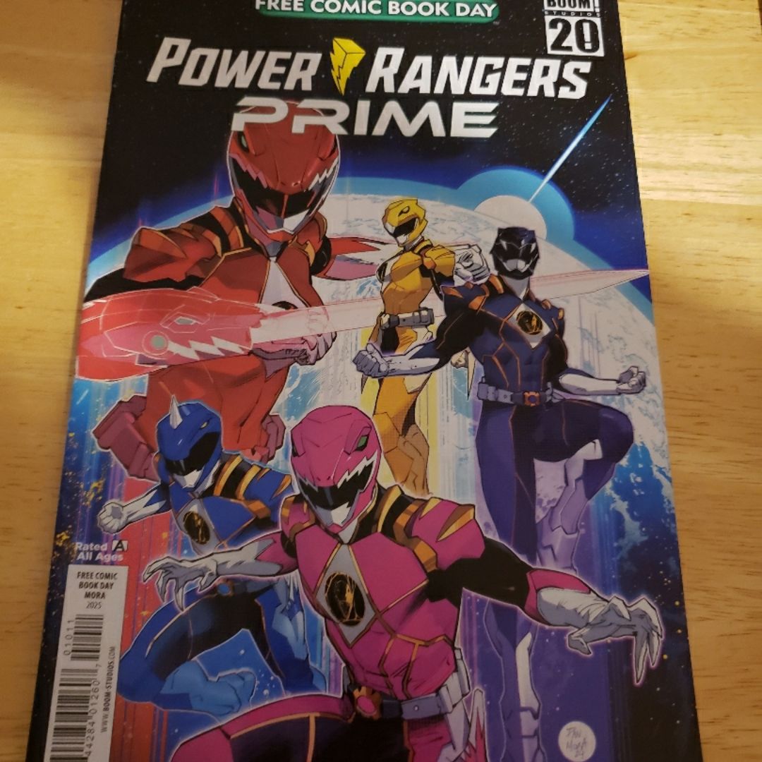 2025 Free Comic Book Day Boom Studios Power Rangers Prime & VR Super Troopers