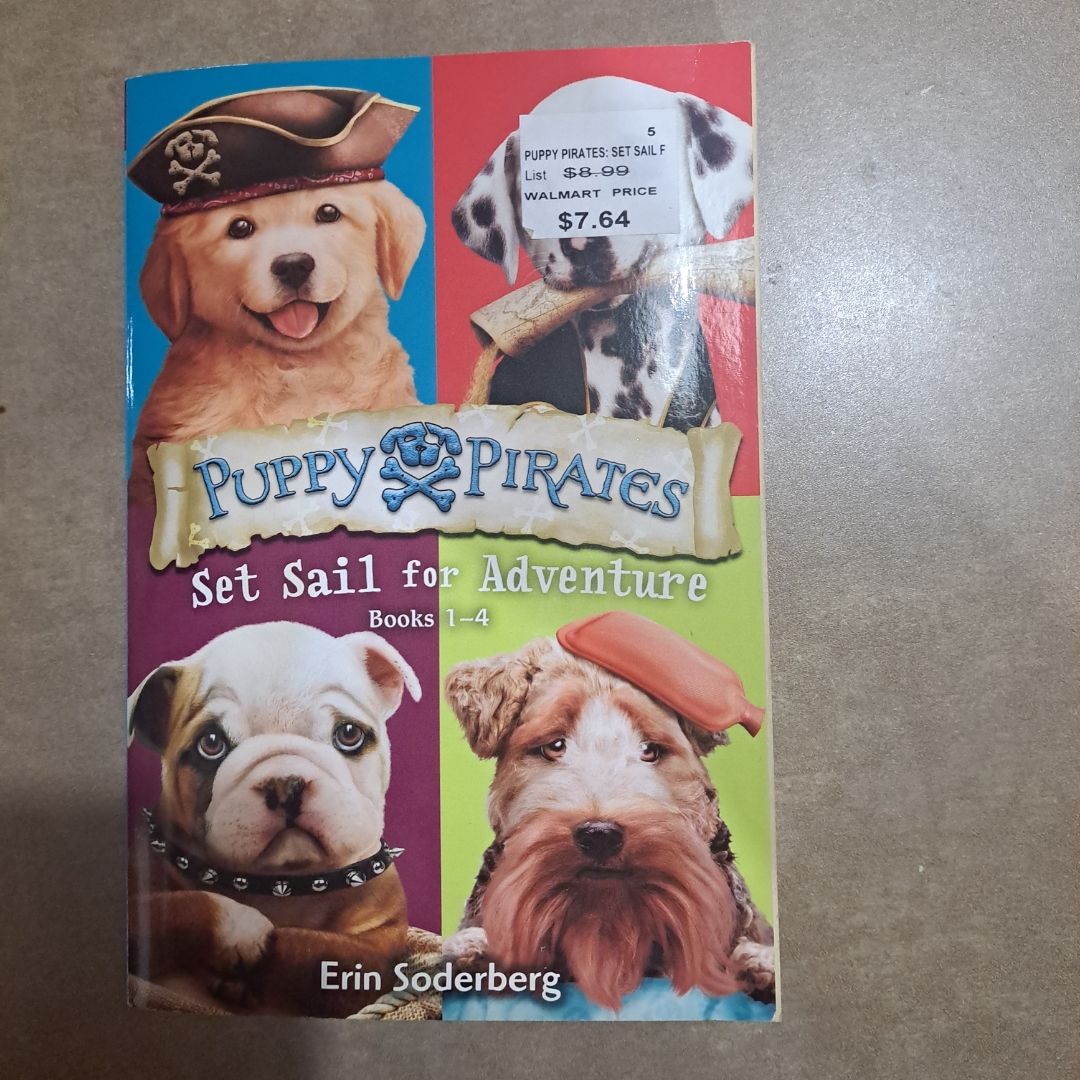 Puppy Pirates: Set Sail for Adventure (Books 1-4)