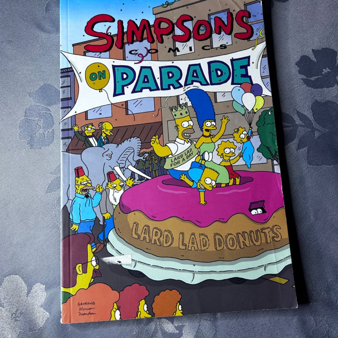 Simpsons Comics on Parade