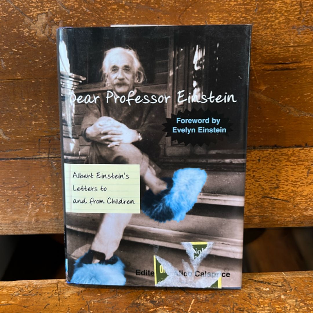 Dear Professor Einstein
