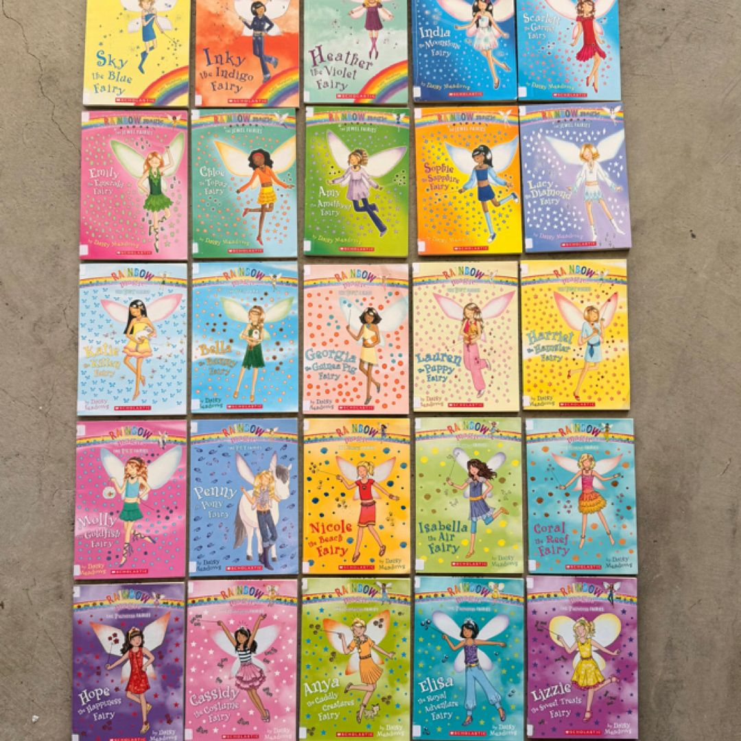 BUNDLE: Rainbow Magic Fairies series (33 books)
