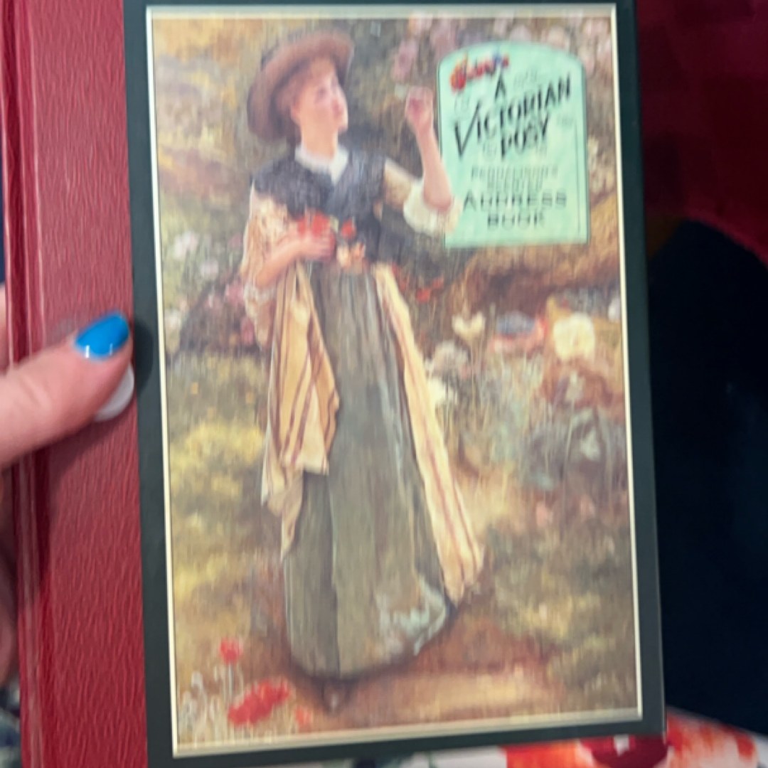Victorian Posy Address Book