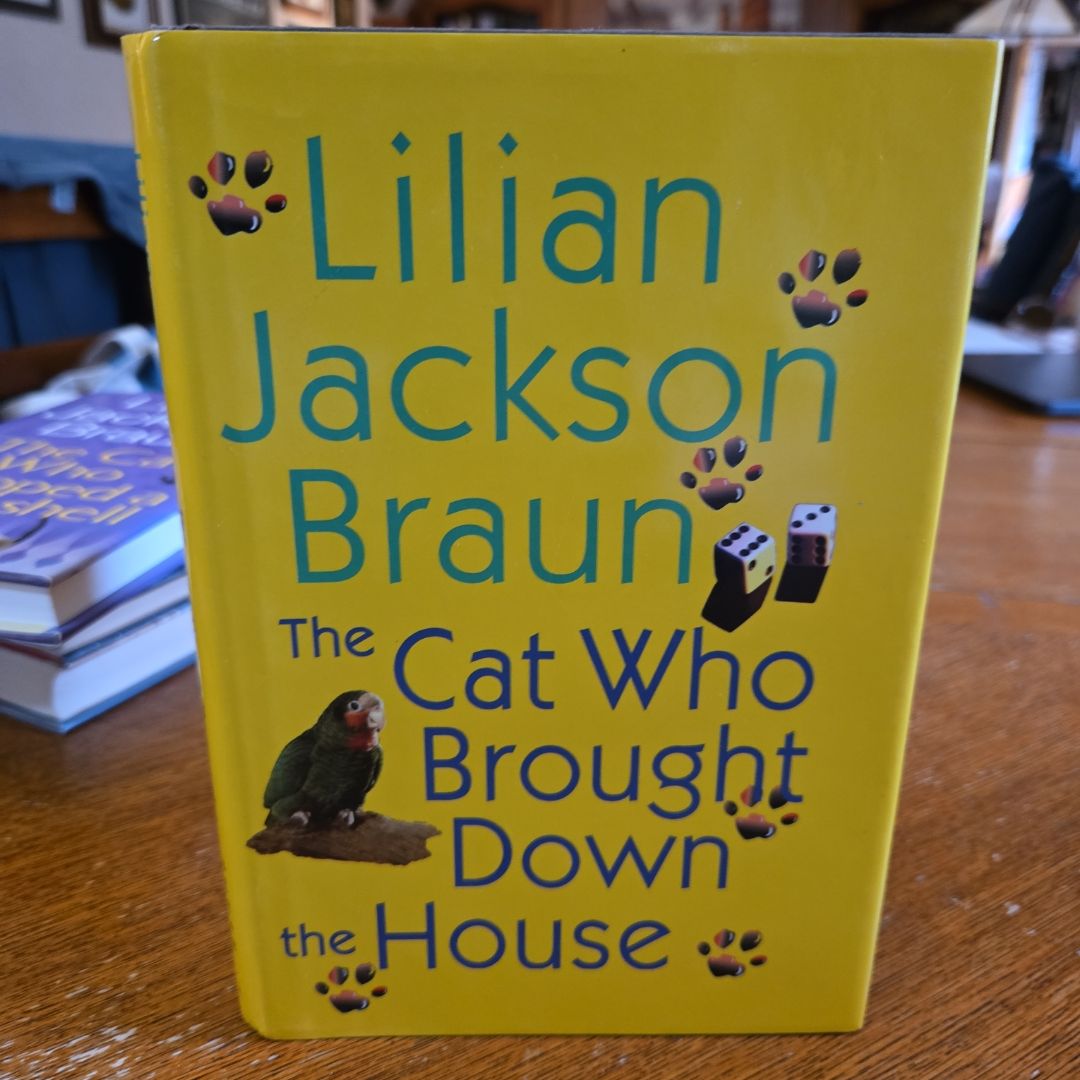The Cat Who Brought Down the House, large print 