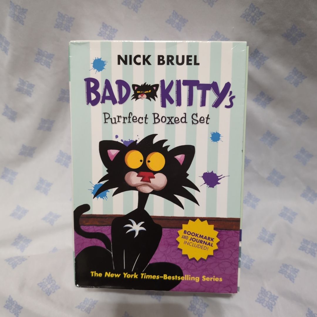 Bad Kitty's Complete Purrfect Boxed Set Seven Chapter Books Plus the Bad Kitty Keep Your Paws Off My Journal Journal by Nick Bruel by Nick Bruel (2015-08-02)
